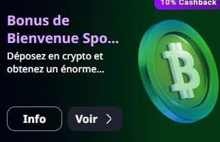 Zizobet Casino bonus bienvenue sport crypto