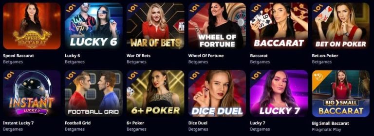 Zizobet Casino jeux live